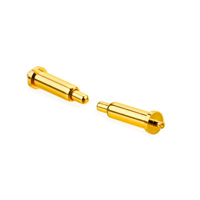 スプリング充電USBPCBマウントポゴピン 男性 女性2.7mm ゴールドプレート