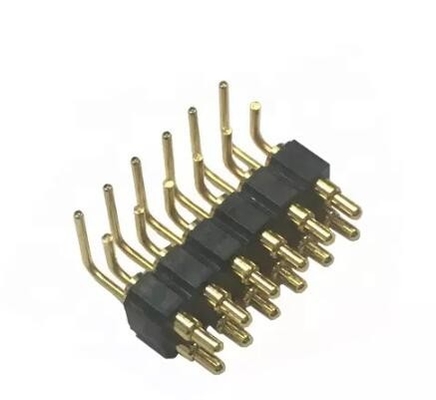 青銅のスプリング探査機 右角ポゴピン コンネクタ マグネティック 1から4ピン