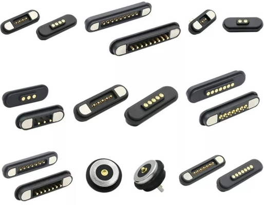 3A吸水防水コネクタ ポゴピン 7 8 9 PIN 2.2mm磁気充電指