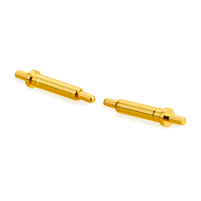2.54mm スプリング装荷ポゴピン 5V 2A 金属 4ピン 磁気ポゴピン接続器